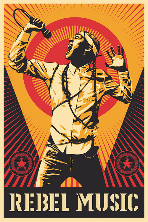 Rebel Music — MTV World documentary series key art