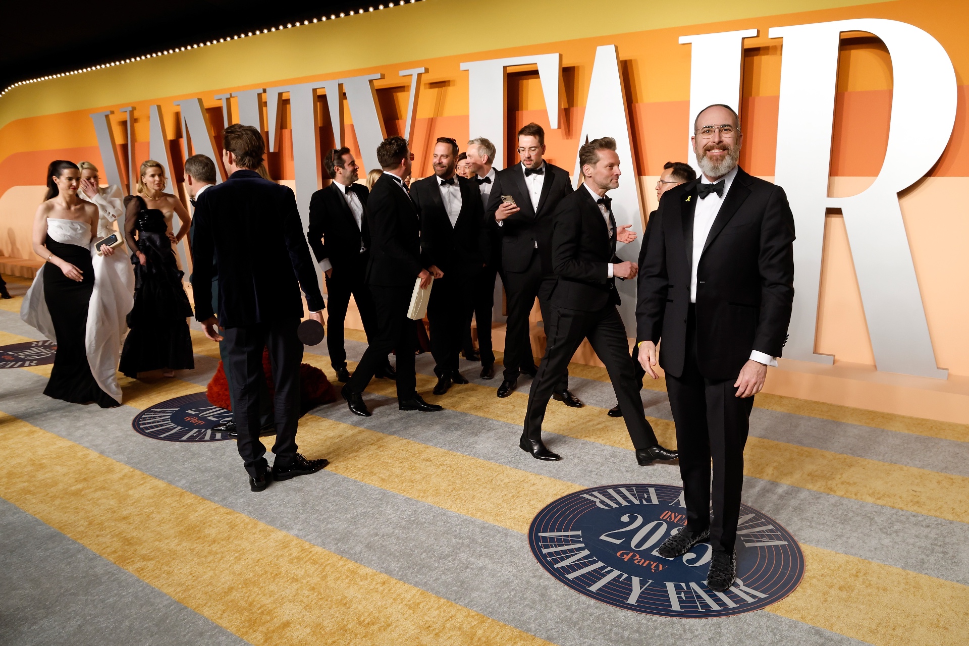 Agency principal at the Vanity Fair Oscar Party arrivals