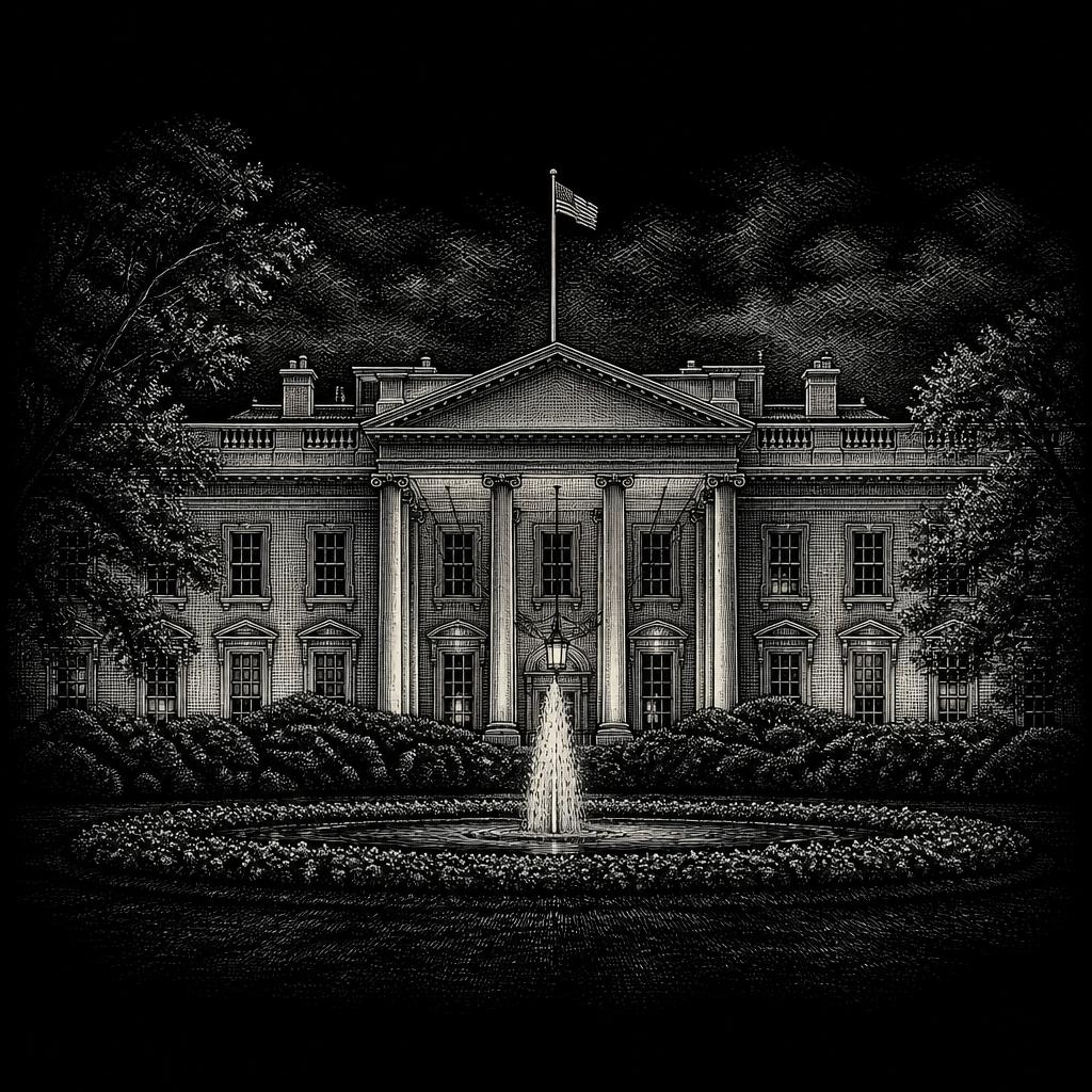 Illustration of the White House